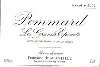 2002 De Montille Pommard 1er Grands Epenots